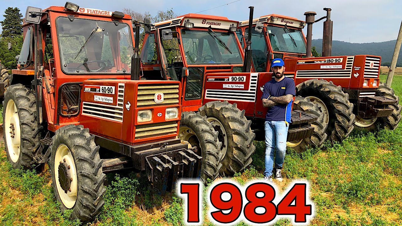 FIAT ИСТОРИЧЕСКИЕ ТРАКТОРЫ #EP.4 серию 90 FIATAGRI
