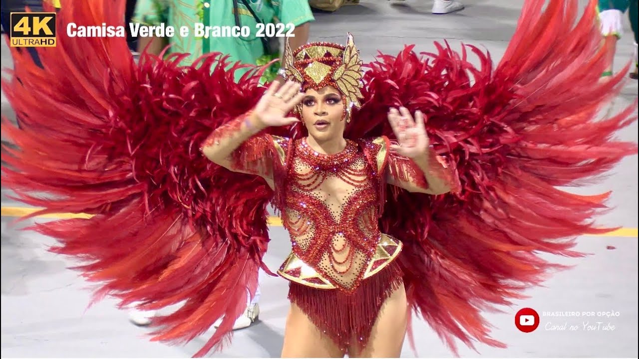 Camisa Verde e Branco 2022 - Desfile Oficial 4K Vídeo 1/2