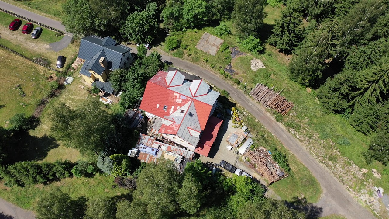 Mezná (České Švýcarsko) ze vzduchu 29. června 2019 30p 4K