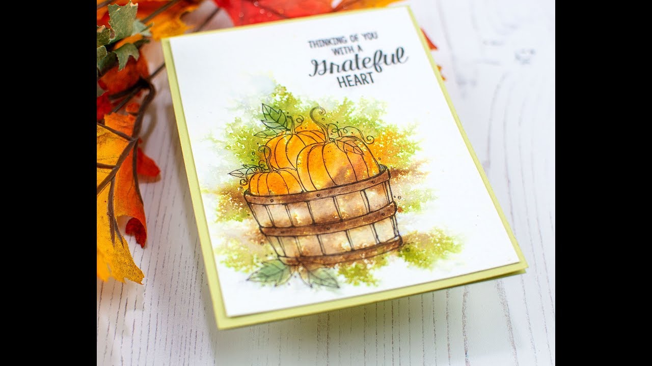 Abstract Distress Ink Watercoloring