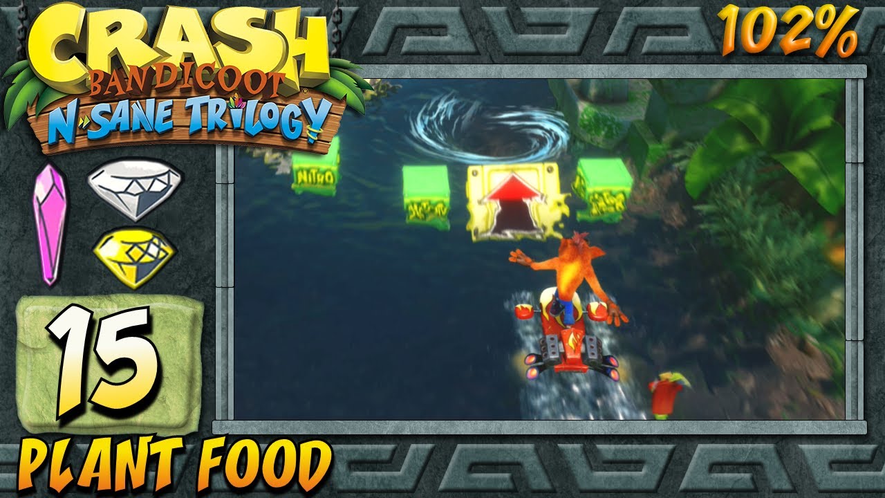 Crash Bandicoot 2 : N. Sane Trilogy (ITA)-15- Plant Food (GEMMA GIALLA) [102%]