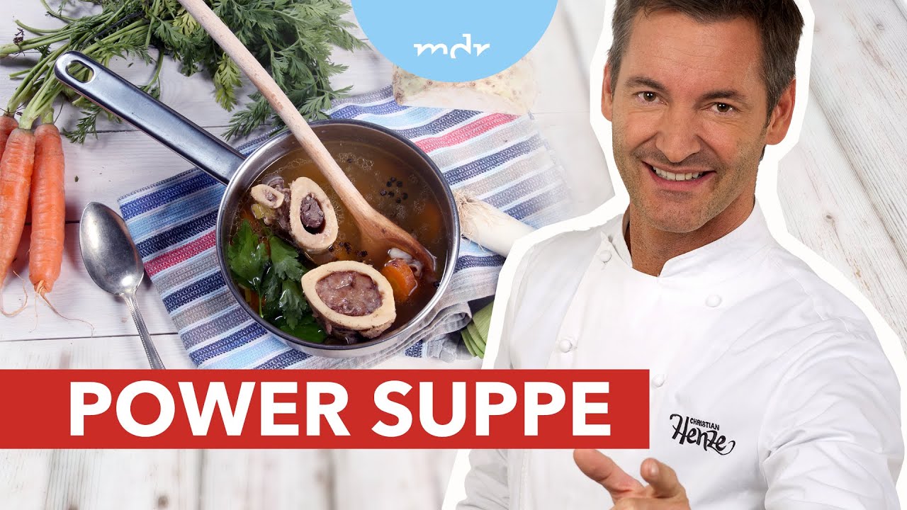 Kochen mit Christian Henze: Sanft gegartes Suppenfleisch mit Wurzelgemüse und Meerrettichsauce | MDR