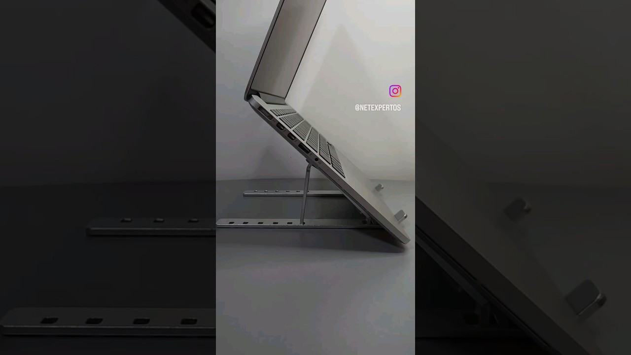 Soporte Notebook y Macbook de aluminio plegable #apple #macbook #macbookpro #soportes #newo