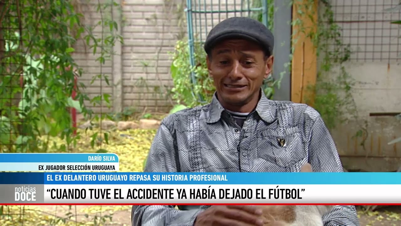 El ex jugador uruguayo Darío Silva en Trenque Lauquen