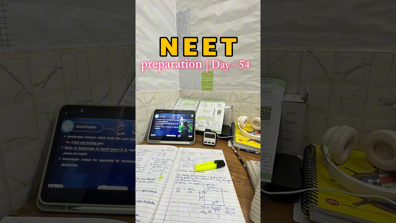 Day - 54 | NEET 2027 | Yakeen 2.0 #pw #neet #neet2027 #neetmotivation