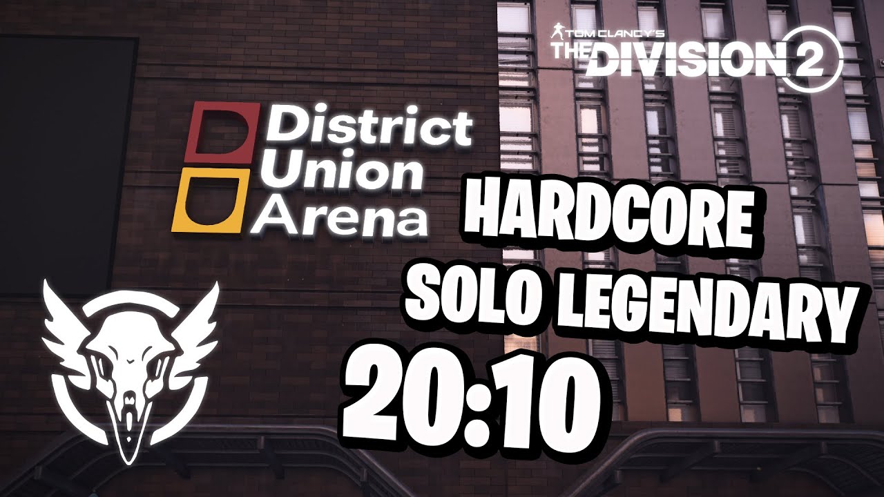 Hardcore Solo Legendary DUA 20:10 - The Division 2