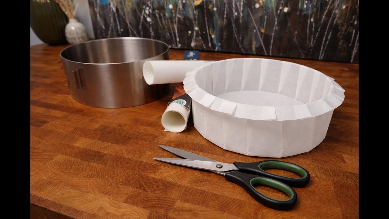 How to Line a Bottomless Cake Ring