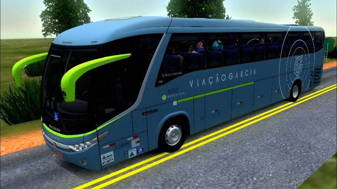 MARCOPOLO PARADISO 1200 MAPA BOLIVIA FASE 3 (PROTON BUS ROAD)#mapaprotonbus