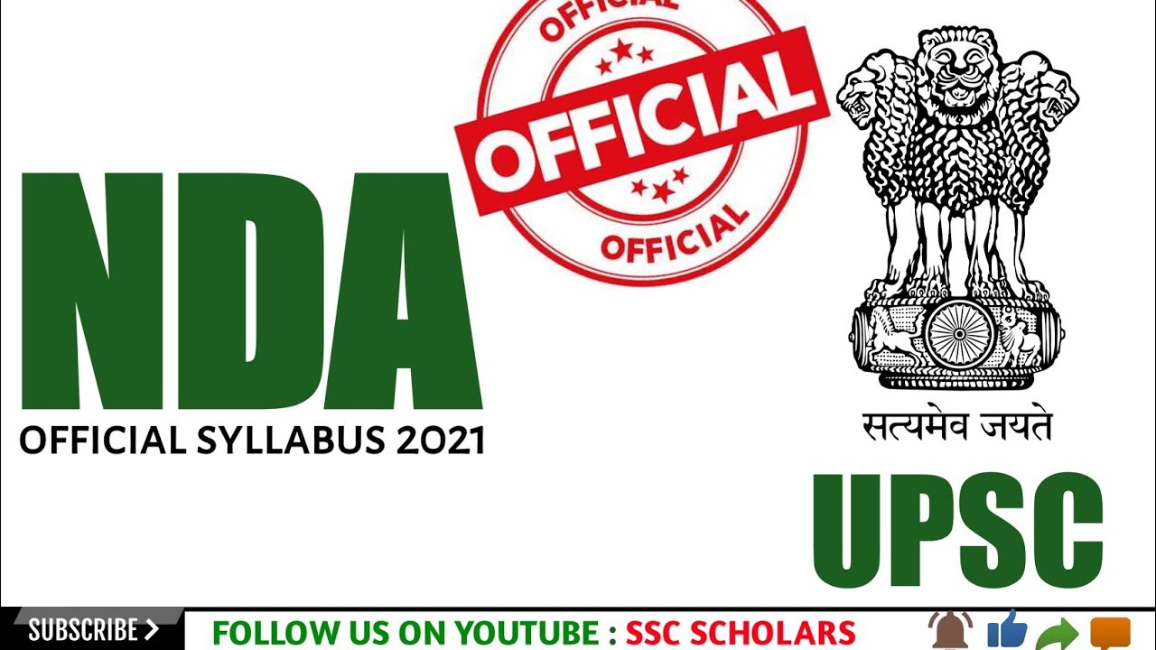 NDA Syllabus | NDA Syllabus in Hindi | NDA Exam pattern and Syllabus | NDA Syllabus in Hindi pdf