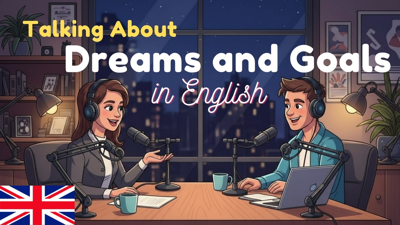 How to Talk About Dreams & Goals in English 🌟 Real Life Conversation Practice