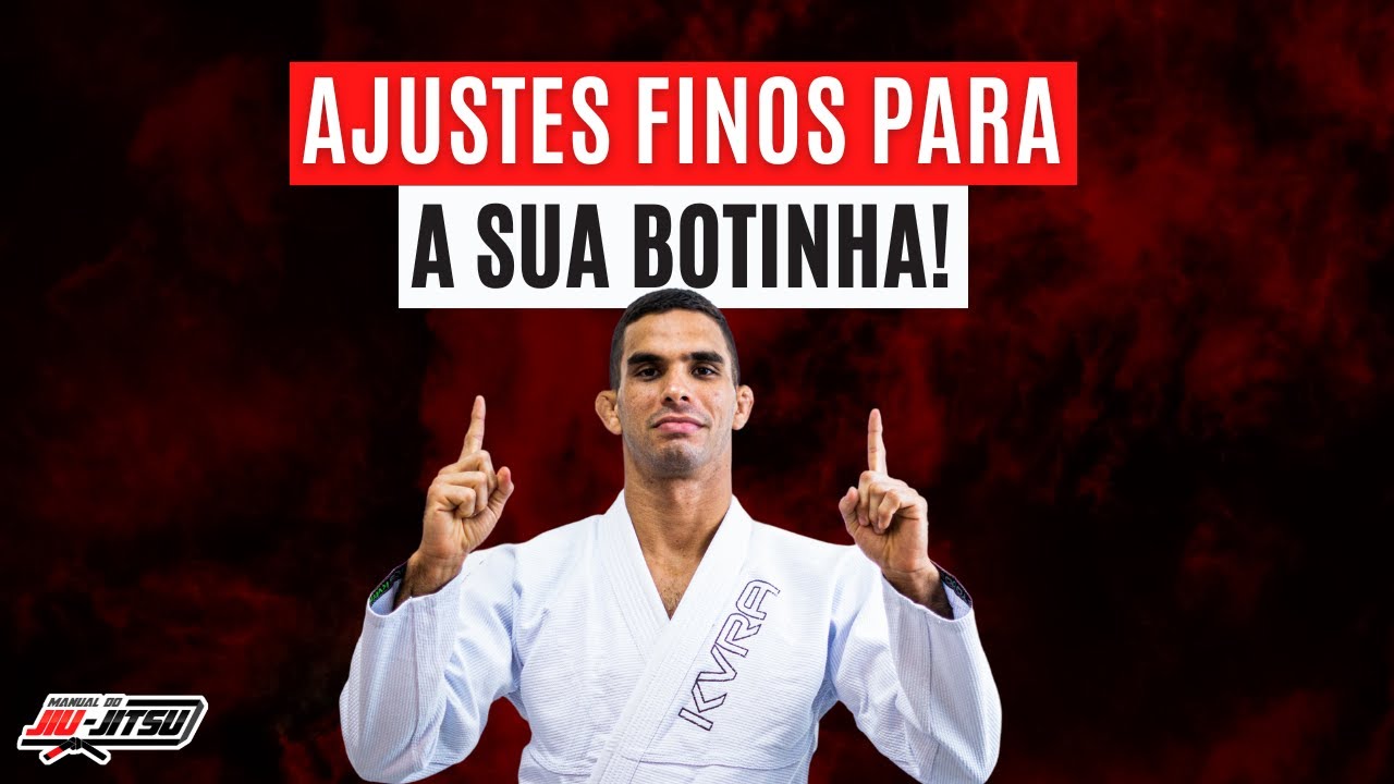 Duas maneiras eficientes de aplicar a chave de pé reta(botinha).