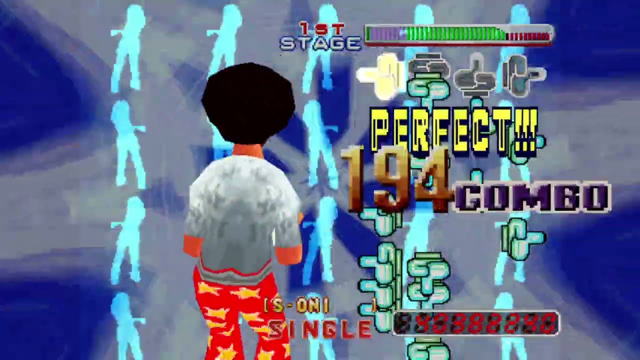 DDR 2ndMIX Dreamcast Edition: LET'S GET DOWN (4thMIX PLUS CHALLENGE chart)