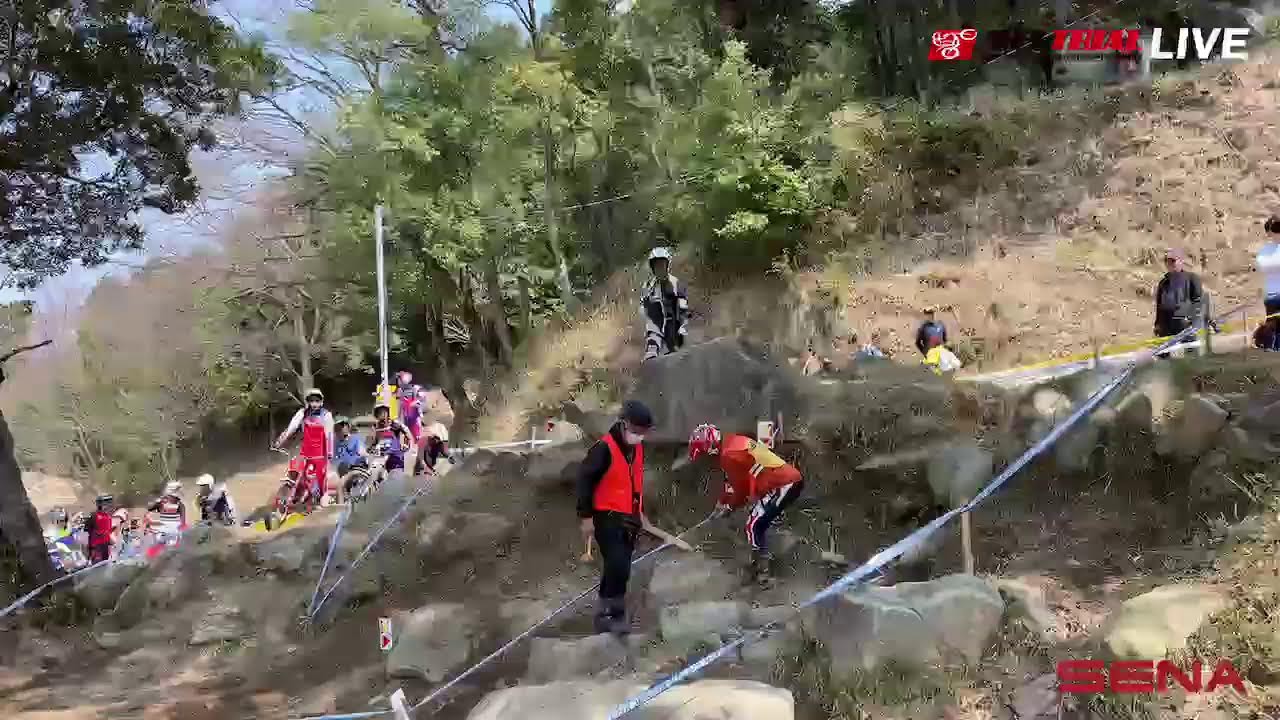 2024全日本トライアル選手権R1愛知岡崎大会 Lap 1 Section 1-2-3-4-5