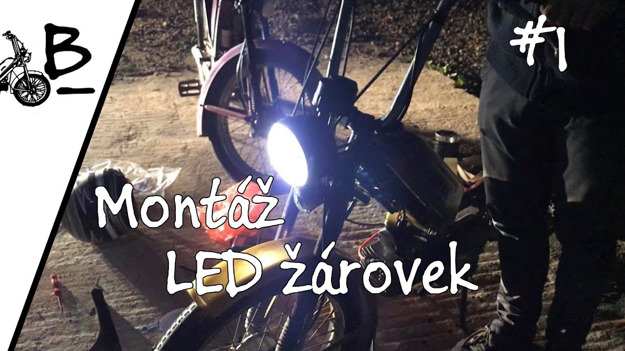 Babetta 210 - Montáž LED světla | 1. díl