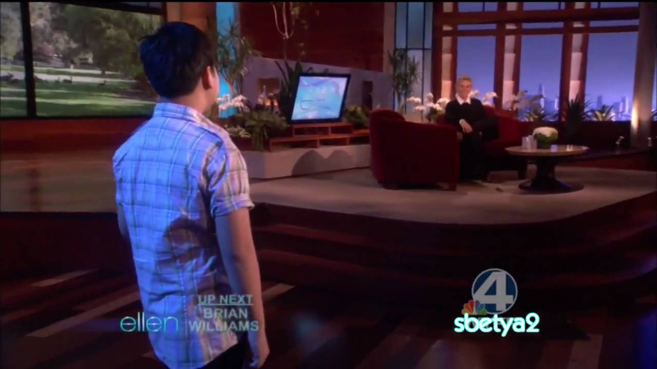 Rhap Salazar  in Ellen Show