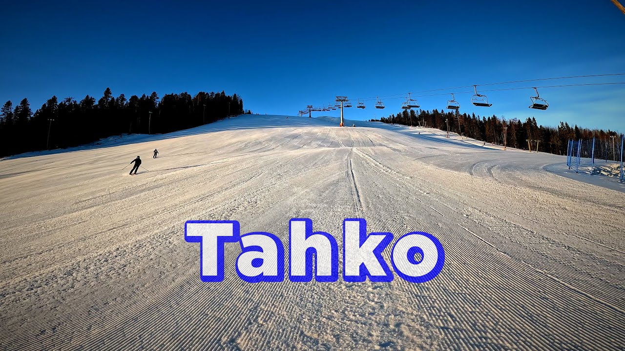 Лыжный трип в Тахко, катаемся на лыжах в Финляндии! 🎿❄️ #skiing #winter