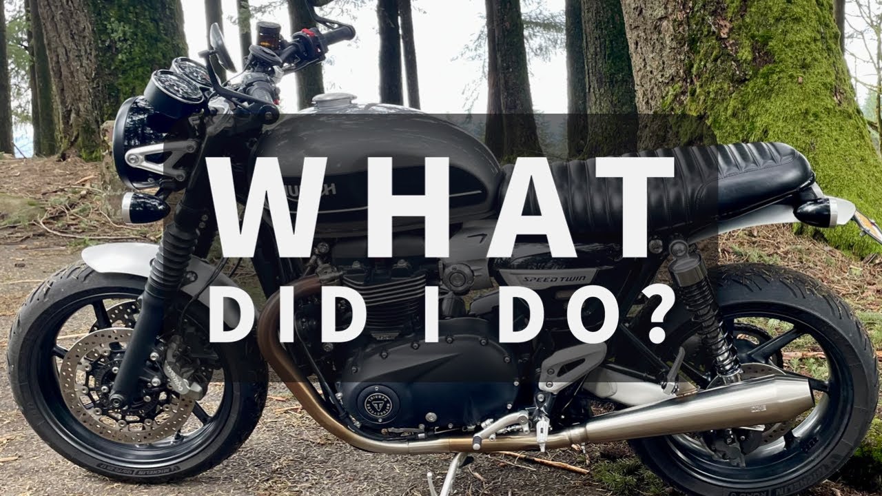Triumph Speed Twin 1200 Walkaround, Minor Mods, and Accessories