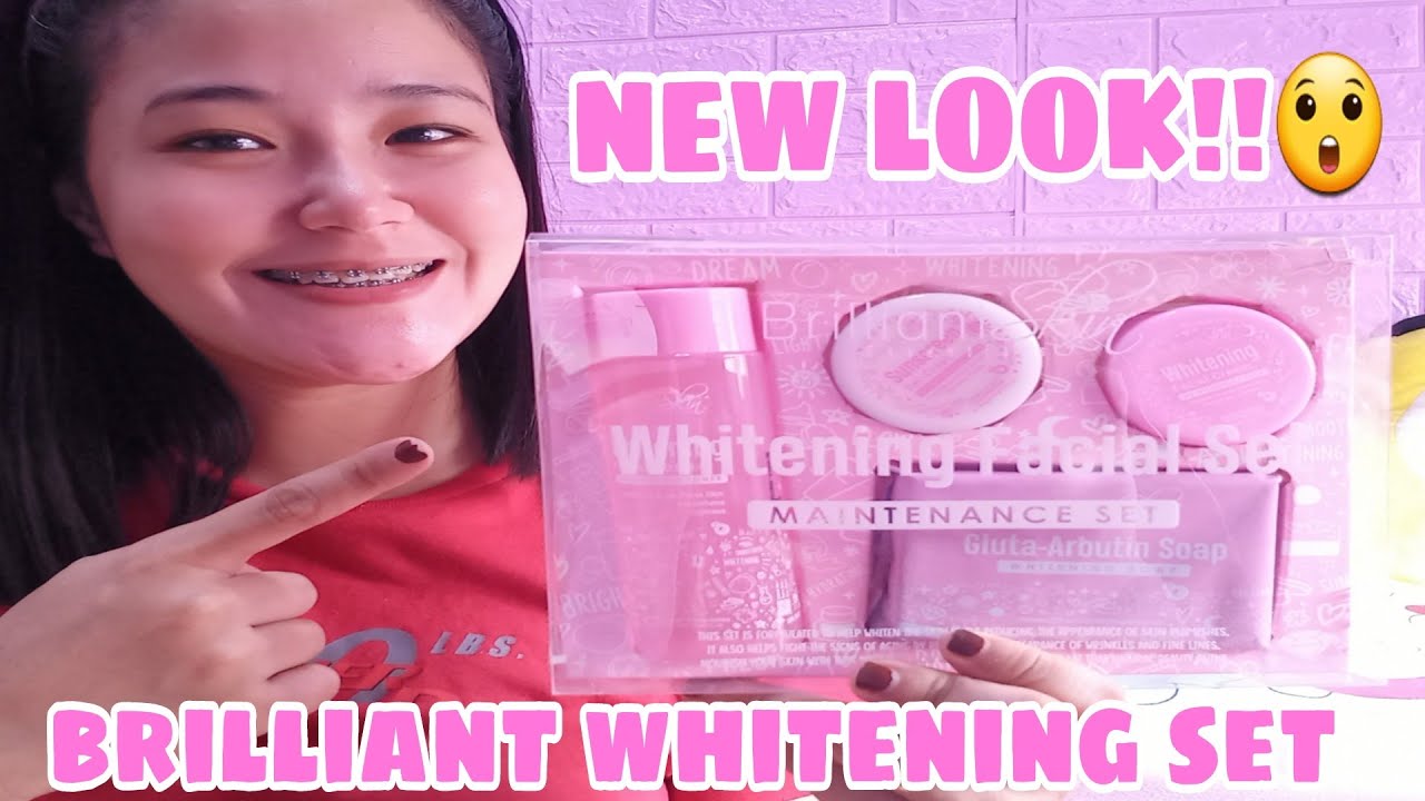 BRILLIANT WHITENING SET NEW PACKAGING | NEW LOOK | MAINTENANCE SET OF BRILLIANT