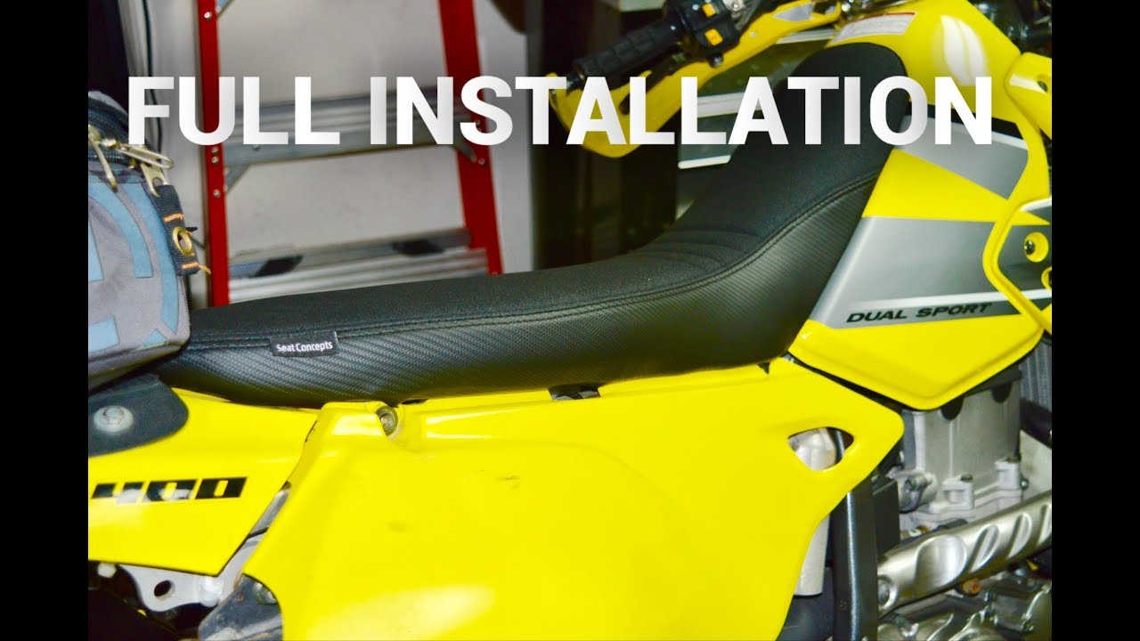 DRZ 400 MODS: SEAT CONCEPTS INSTALL