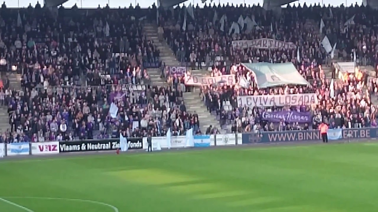 Eviva Losada: intrede van Hernan bij afscheidsmatch Beerschot-Wilrijk - KAS Eupen