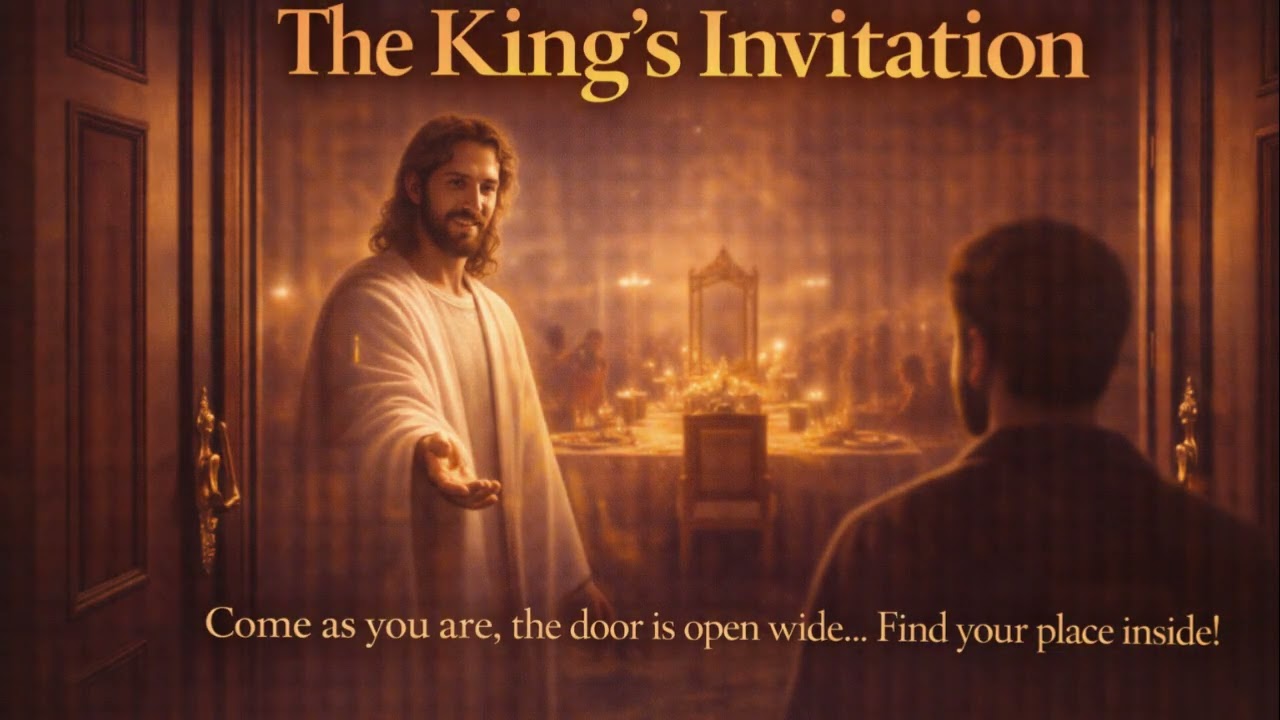 THE KING’S INVITATION: A Worship Song for Those Who Feel Rejected 🕊️👑🍽️