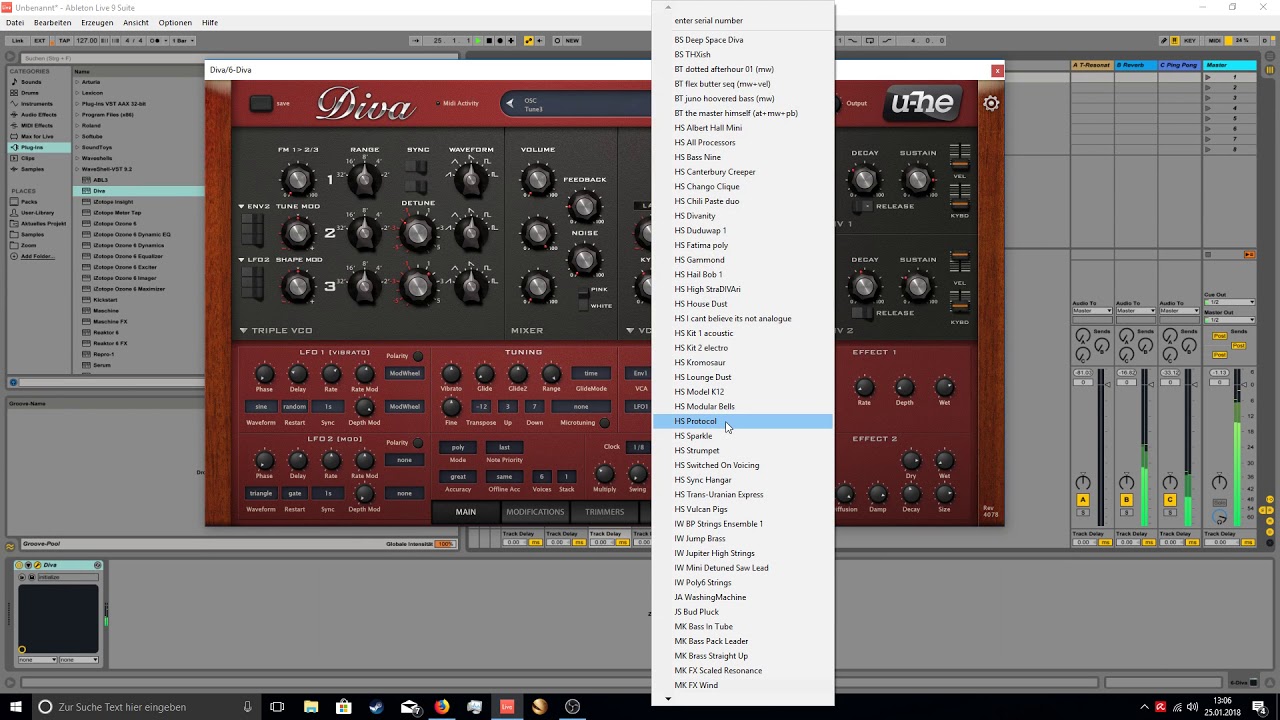 -LIVE WORLD #2018- Ableton Live - Random Techno