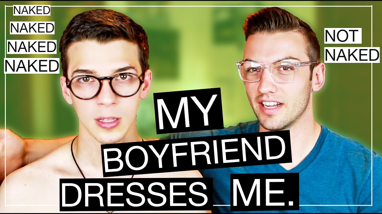 MY BOYFRIEND DRESSES ME!
