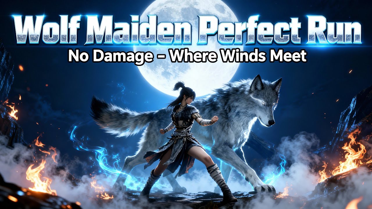 Wolf Maiden Perfect Run (No Damage) – Where Winds Meet #wwm #wherewindsmeet