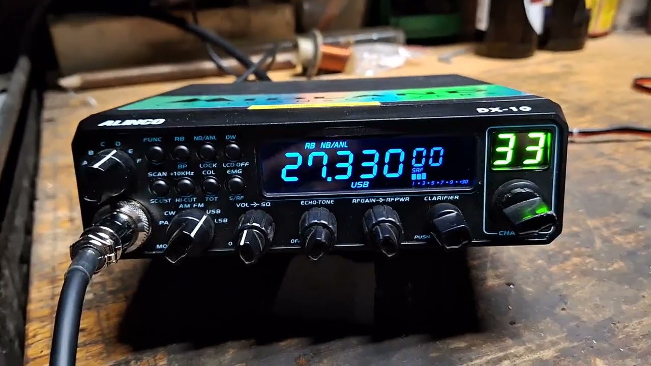 Alinco DX-10 test zasięgu z mobilem CRT SS 6900 V cz. 1 Żagań 10.12.2023