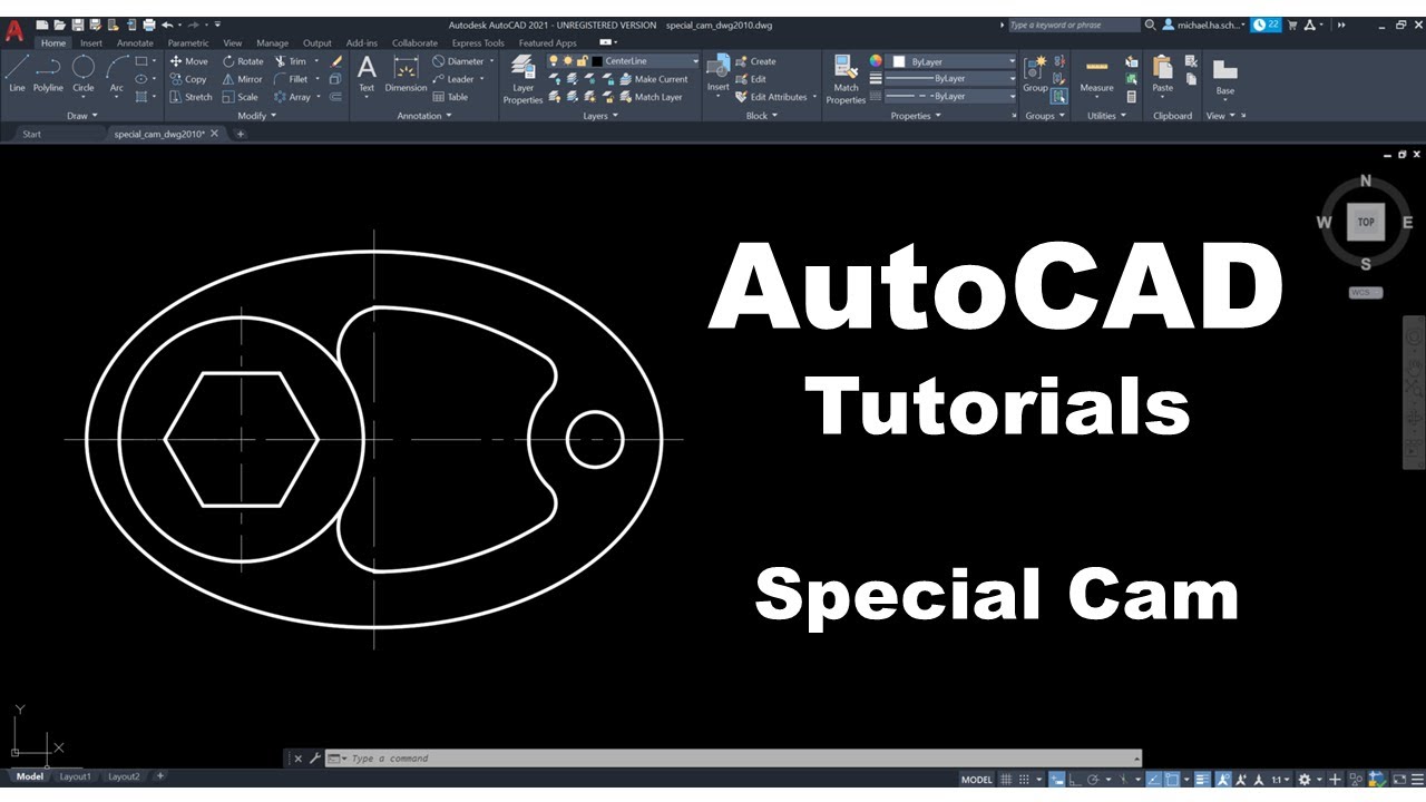 AutoCAD Tutorial - Special Cam