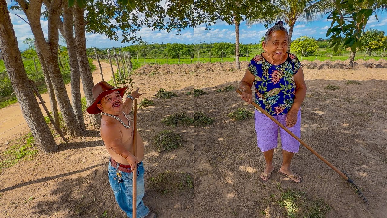 MÃE DE PILILIU REALIZA O SONHO DA SUA ROÇA NO SÍTIO 🥹🌱 | PILILIU DA RESENHA