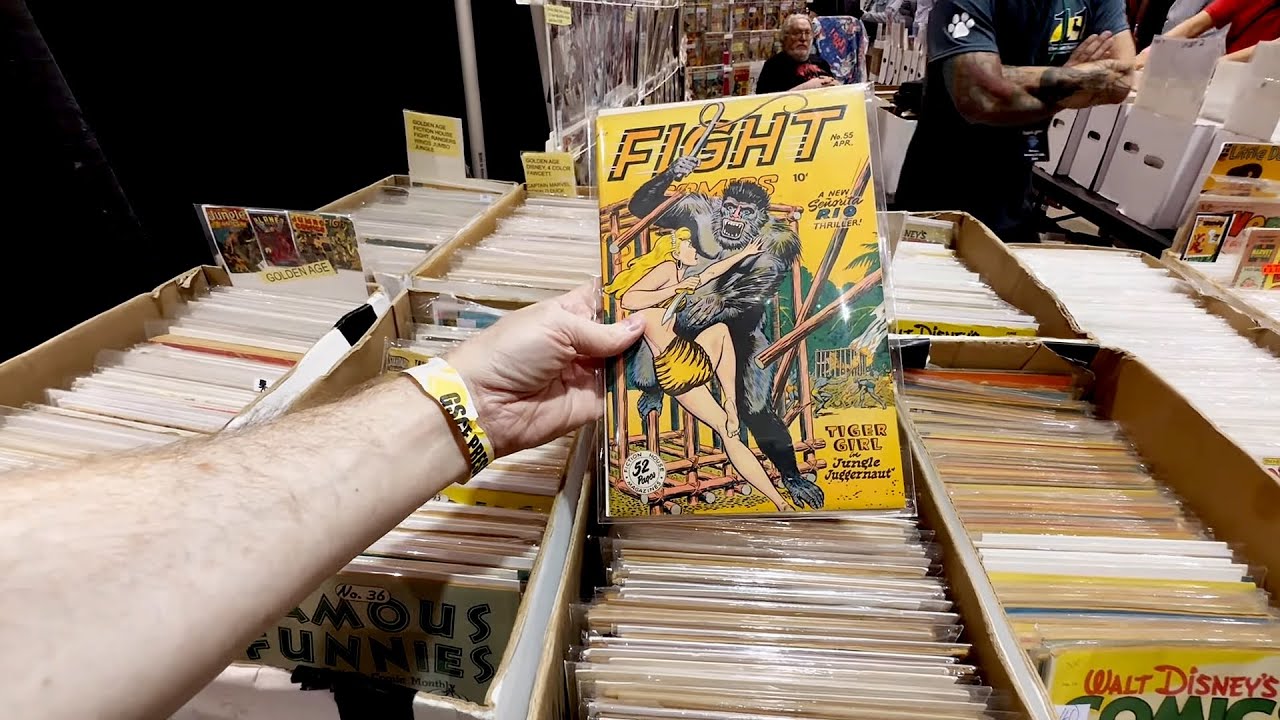 Hunting For Comics At The Garden State Comic Fest GSCF - New Jersey Comic Con