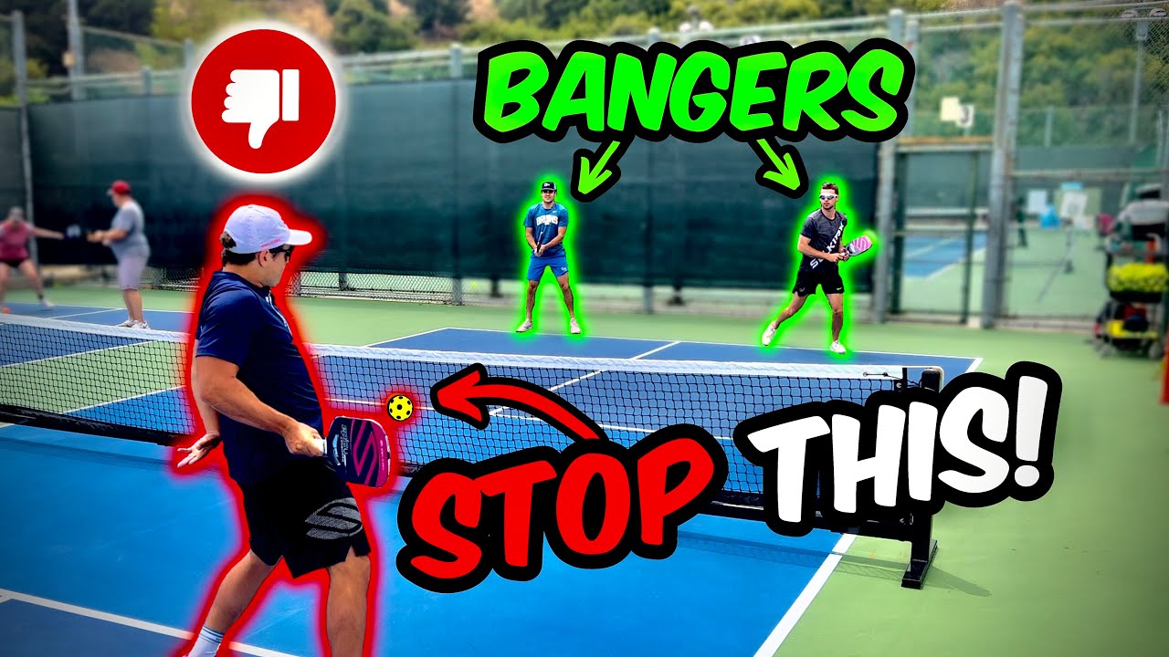 How to Beat BANGERS in Pickleball (Hard-Hitting Players)