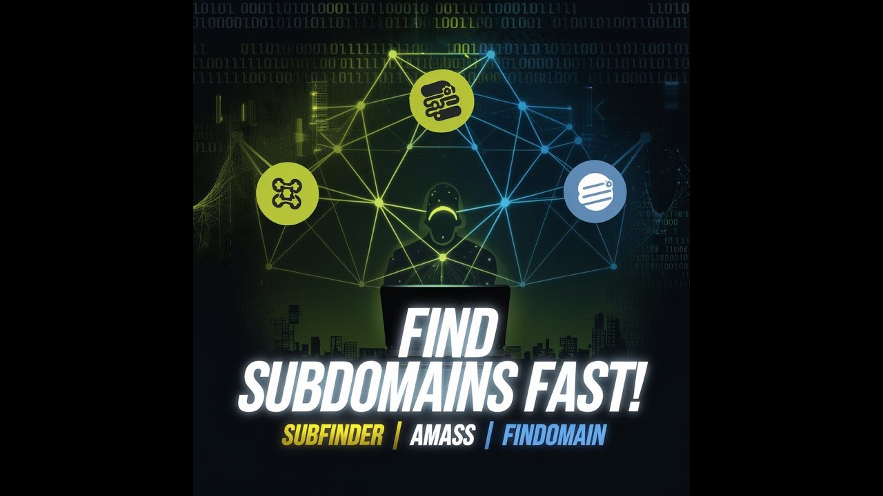 Subdomain Enumeration with Subfinder, Amass, & Findomain PART 2
