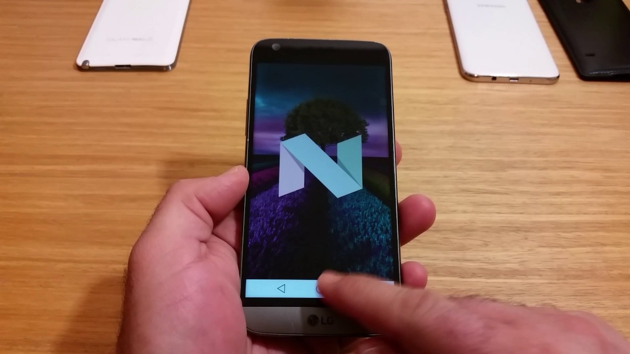 LG G5 Gets The Official Android 7.0 Nougat Update