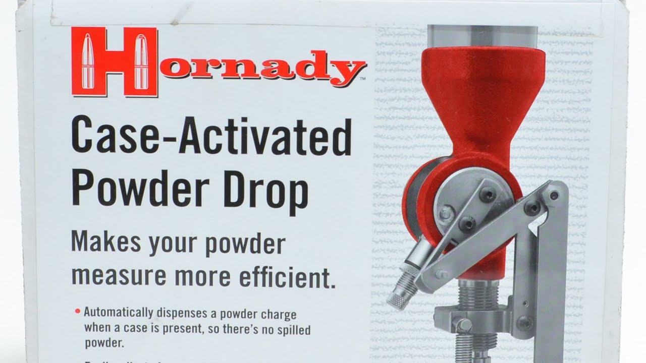 Hornady powder drop adjustment for PTX dies.