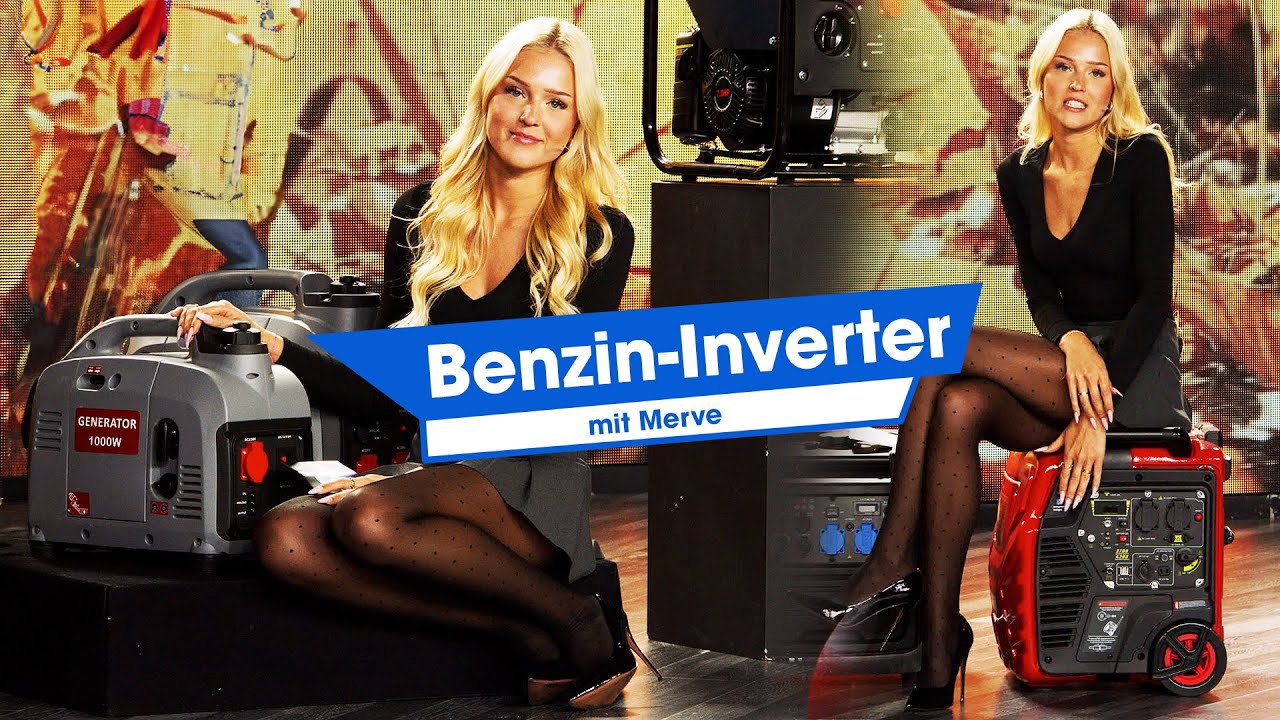 Merve hat für jeden den passenden günstigen Benzin-Inverter | @PEARL-TV September 2024