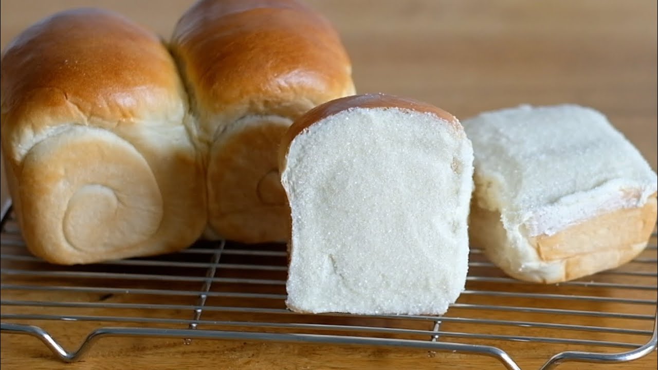 ขนมปังเนยนุ่ม ปังเนยสด ขนมปัง โชกุปัง Soft Bread Butter Cream ทำขนมกับเชฟโจ Ep.83