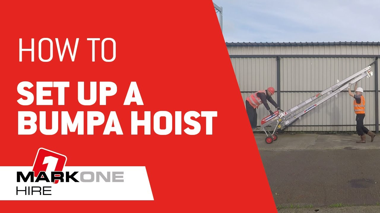 How to set up a Bumpa Hoist | Mark One Hire