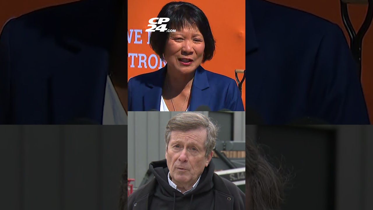Poll finds mayor Chow with a lead over John Tory
