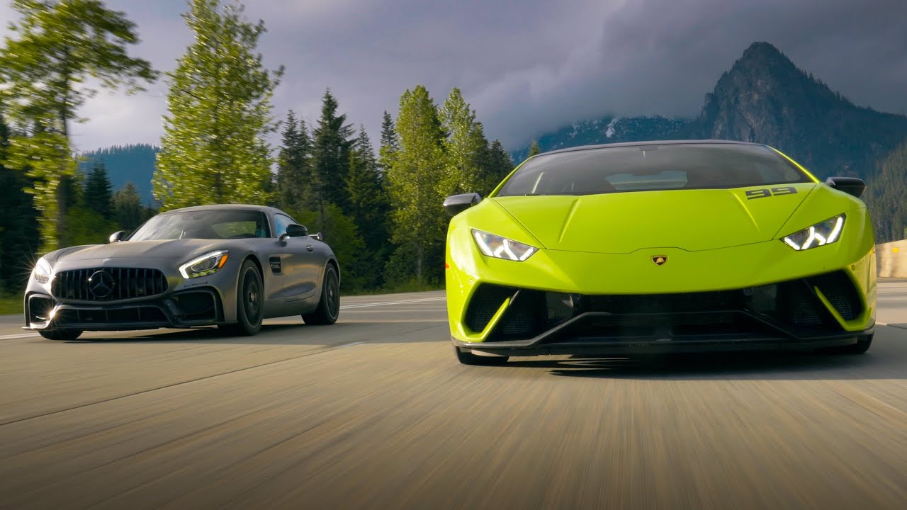 Mountain Escape | Performante x AMG GTS [4K]