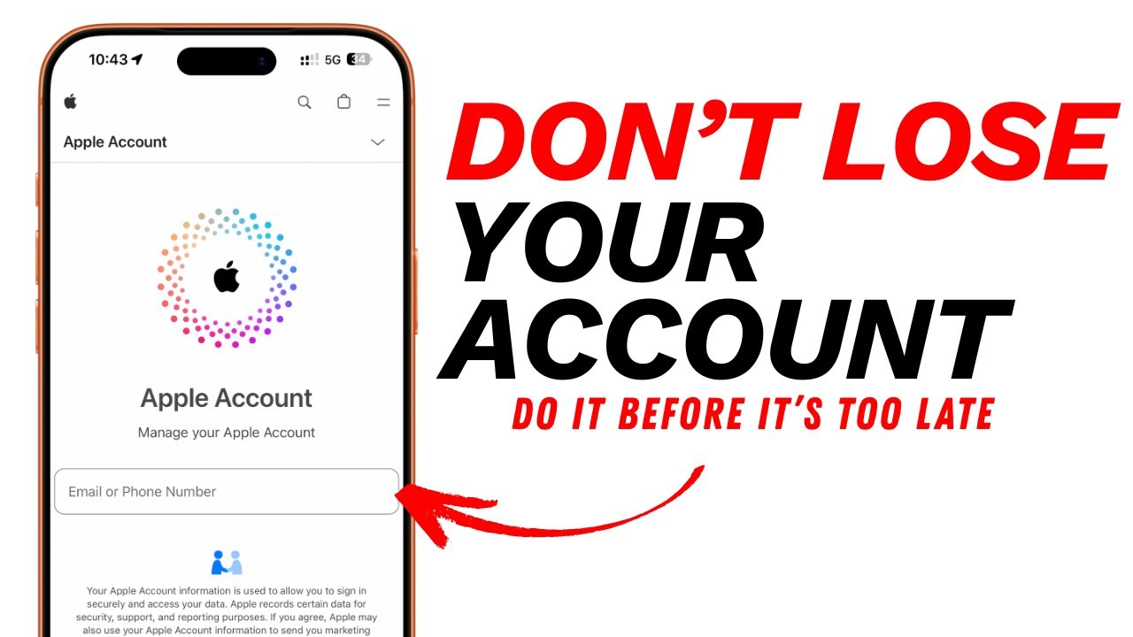 SECURE Apple ID Account: Add Backup Email Before You Get Locked Out!