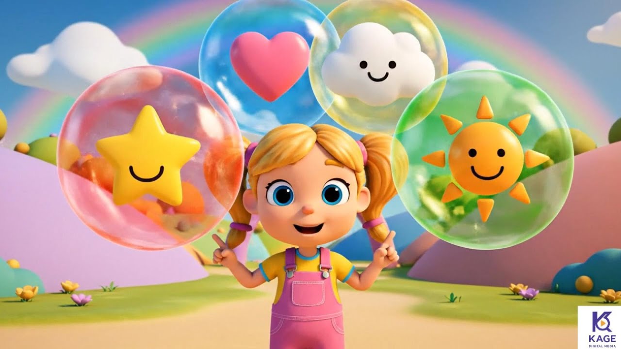 Magic Colours 🌈 | Learn Colours Song for Kids | Fun Educational Music