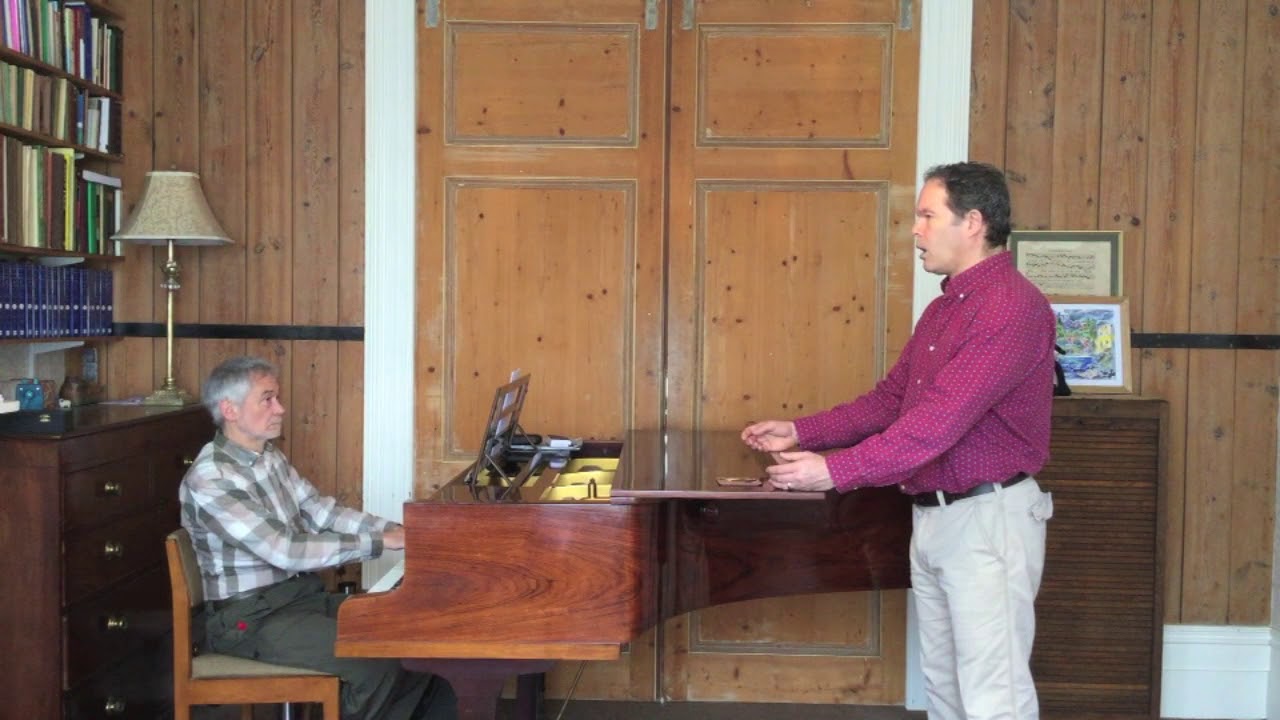Singing Lesson with Gerald Finley: Part 1