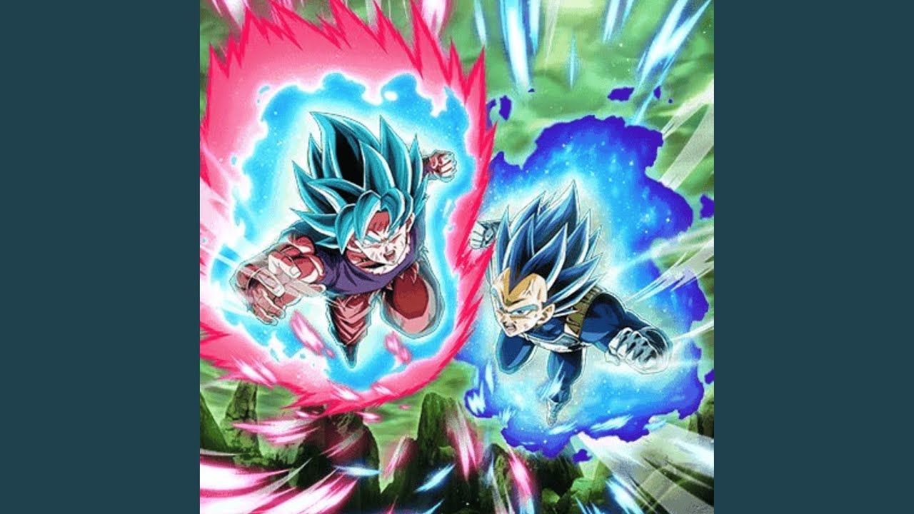 PHY Blue Kaioken Goku & Evolution Blue Vegeta
