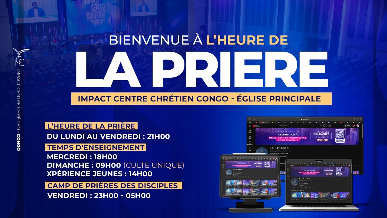 L’HEURE DE LA PRIÈRE | JEUDI 12/03/2026 SOIR