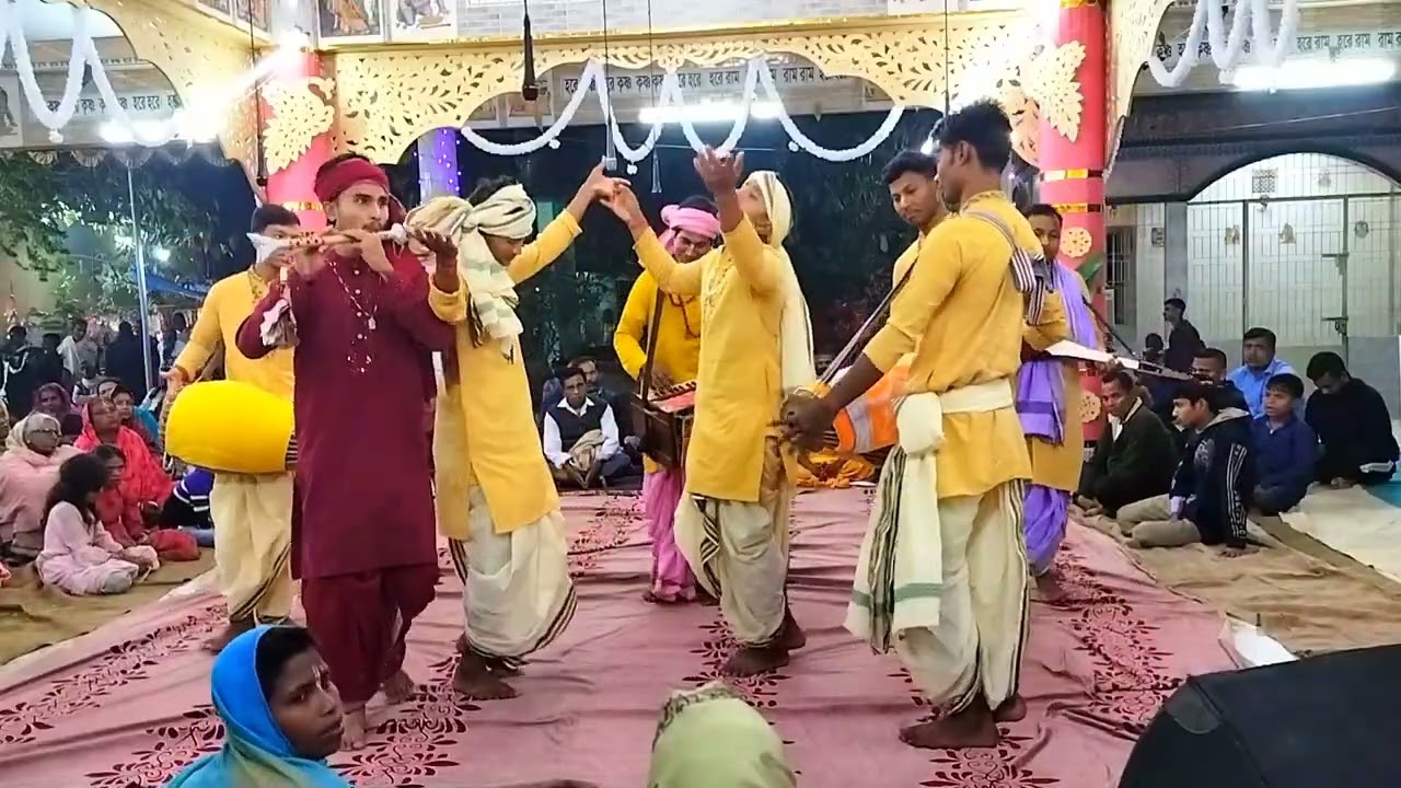 কাওয়ালি সুরে হরিনাম,, সোনার গৌর সম্প্রদায়,, লালমনিরহাট।