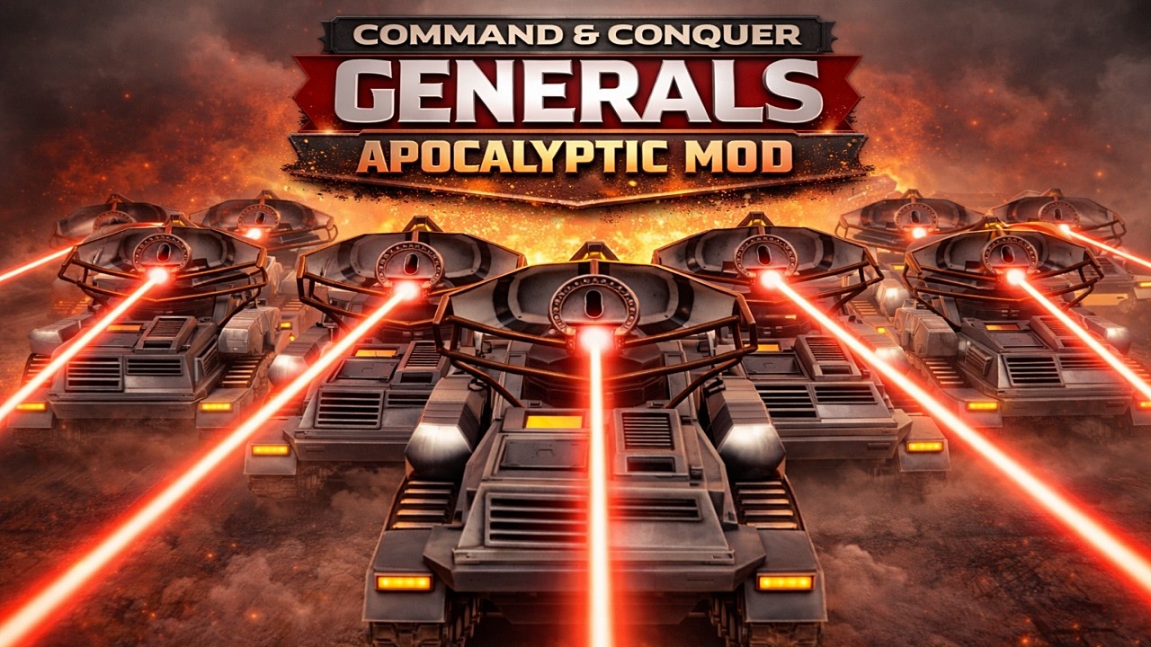 Generals Zero Hour | Apocalyptic Mod | Breaking the Enemy With Pure Laser Domination