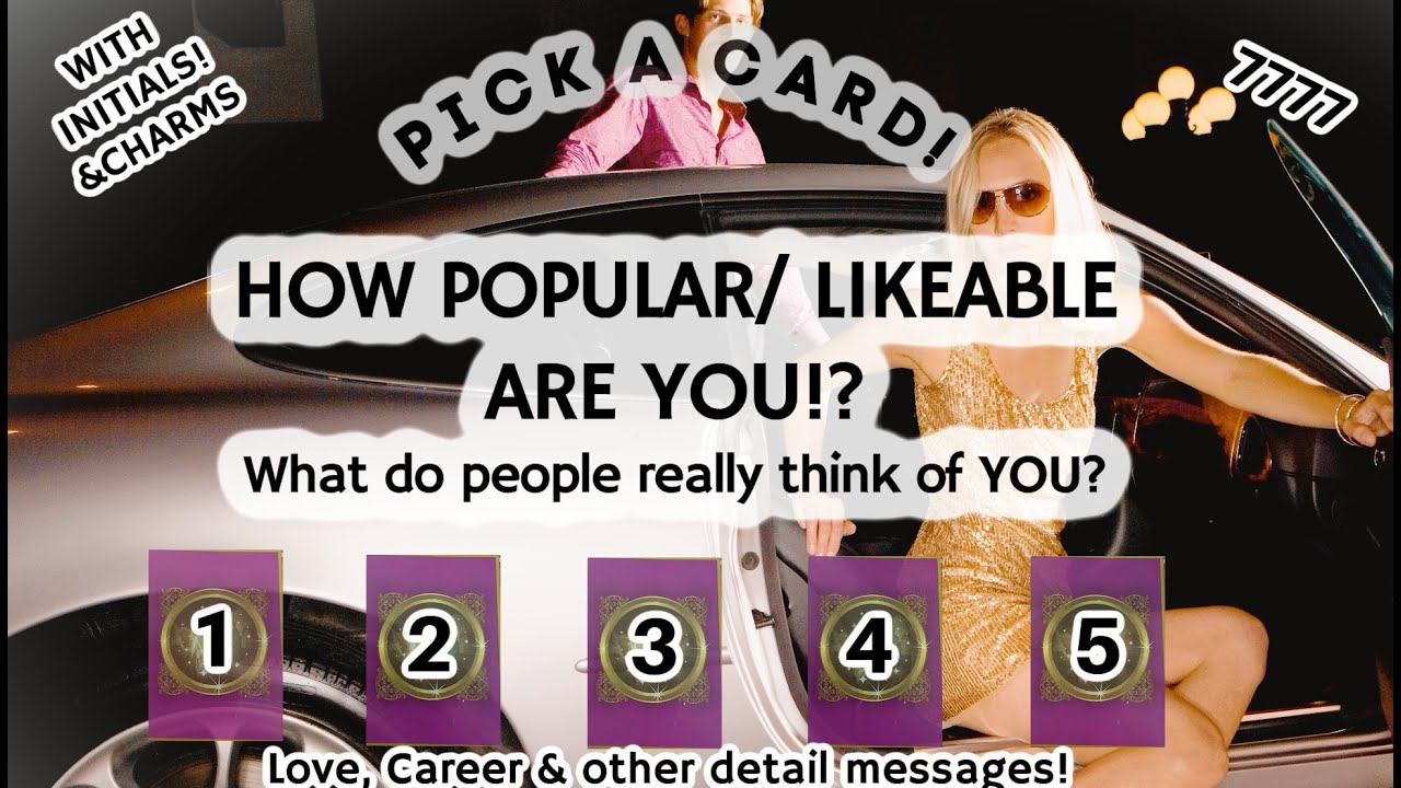 How POPULAR Am I? 🤩& WHY? *Pick A Card* WHO LIKES YOU? & What is coming next? Details, Initials!