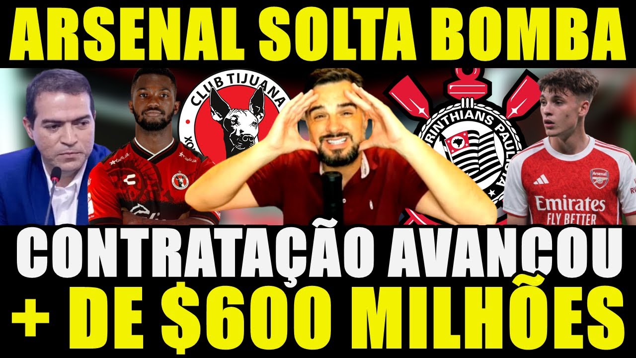 ARSENAL SOLTA BOMBA!!! CONTRATAÇÃO AVANÇOU | + DE $600 MILHÕES E MAIS....